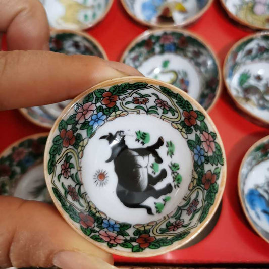 Chinese-Jingdezhen-12-Zodiac-Set-Ceramic-Tea-Cup-2