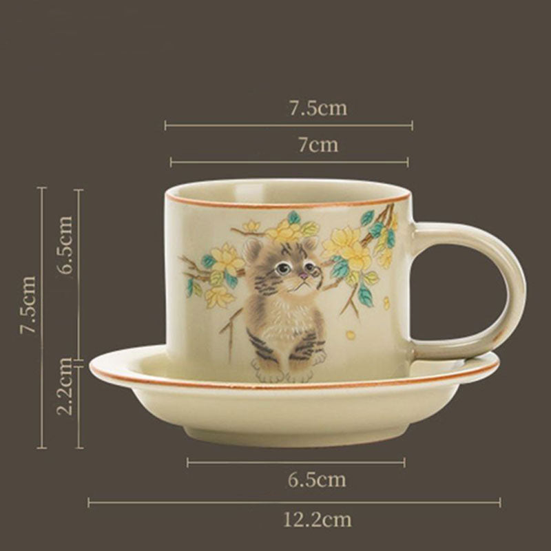 Cute-Cat-Ru-Kiln-Coffee-Mug-size