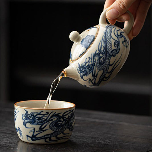 Ru-Ware-Blue-and-White-Dragon-Motif-Xishi-Ceramic-Teapot-with-Crackle-Glaze-2