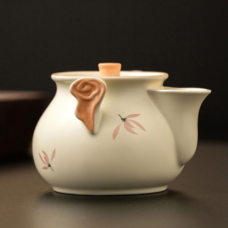 Beige-Glazed-Orchid-Hand-held-Ceramic-Teapot-3
