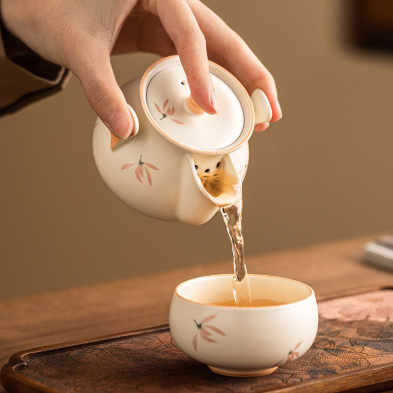 Beige-Glazed-Orchid-Hand-held-Ceramic-Teapot-5