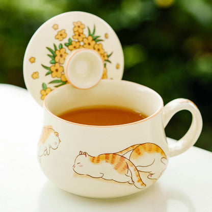 Chinese-Cute-Beckoning-Cat-Ceramic-Tea-Cup-Mug-with-Infuser-and-Lid-135ml-1