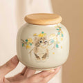 Chinese-Cute-Cat-Ceramic-Airtight-Tea-Caddy-1