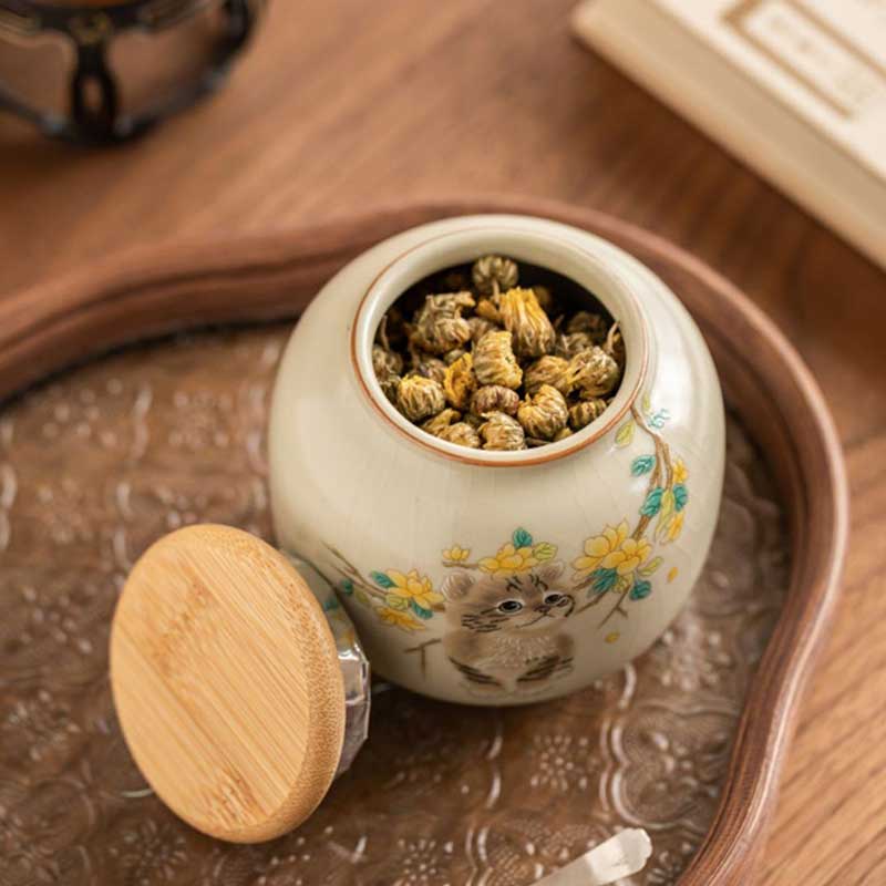 Chinese-Cute-Cat-Ceramic-Airtight-Tea-Caddy-5