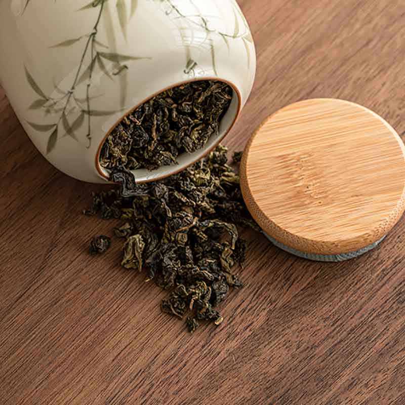 Chinese-Emerald-Green-Bamboo-Ceramic-Airtight-Tea-Canister-4