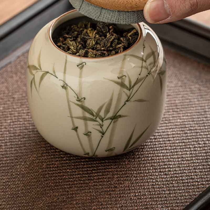 Chinese-Emerald-Green-Bamboo-Ceramic-Airtight-Tea-Canister-5