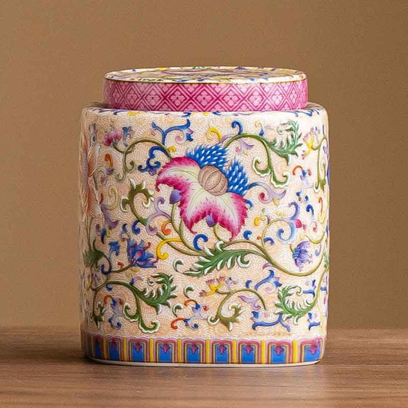 Chinese-Enameled-Airtight-Ceramic-Tea-Caddy-For-Loose-Tea-1