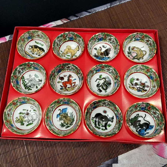 Chinese-Jingdezhen-12-Zodiac-Set-Ceramic-Tea-Cup-1