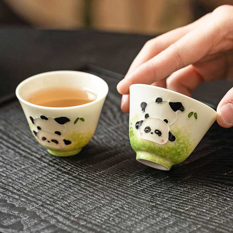 Chinese-Relief-Sculpted-Panda-Ceramic-Tea-Cup-38ml-2