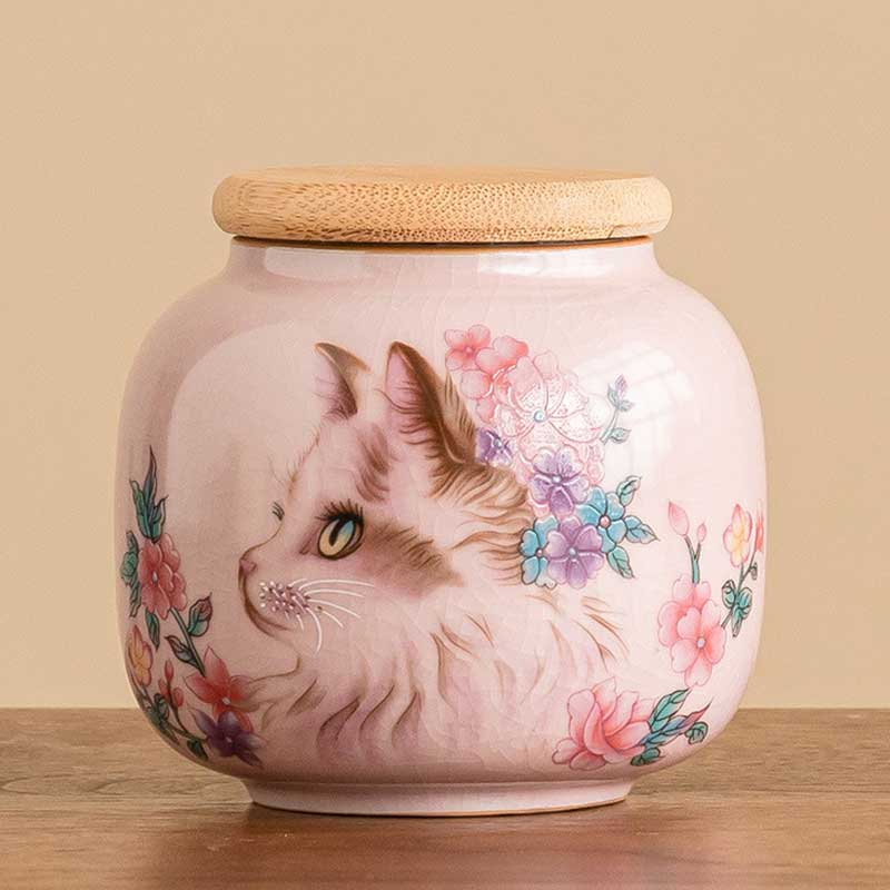 Chinese-Ru-ware-Pink-Cat-Ceramic-Tea-Canister-With-Crackle-Glaze-1