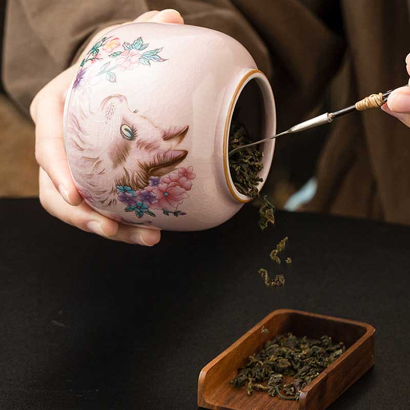 Chinese-Ru-ware-Pink-Cat-Ceramic-Tea-Canister-With-Crackle-Glaze-3
