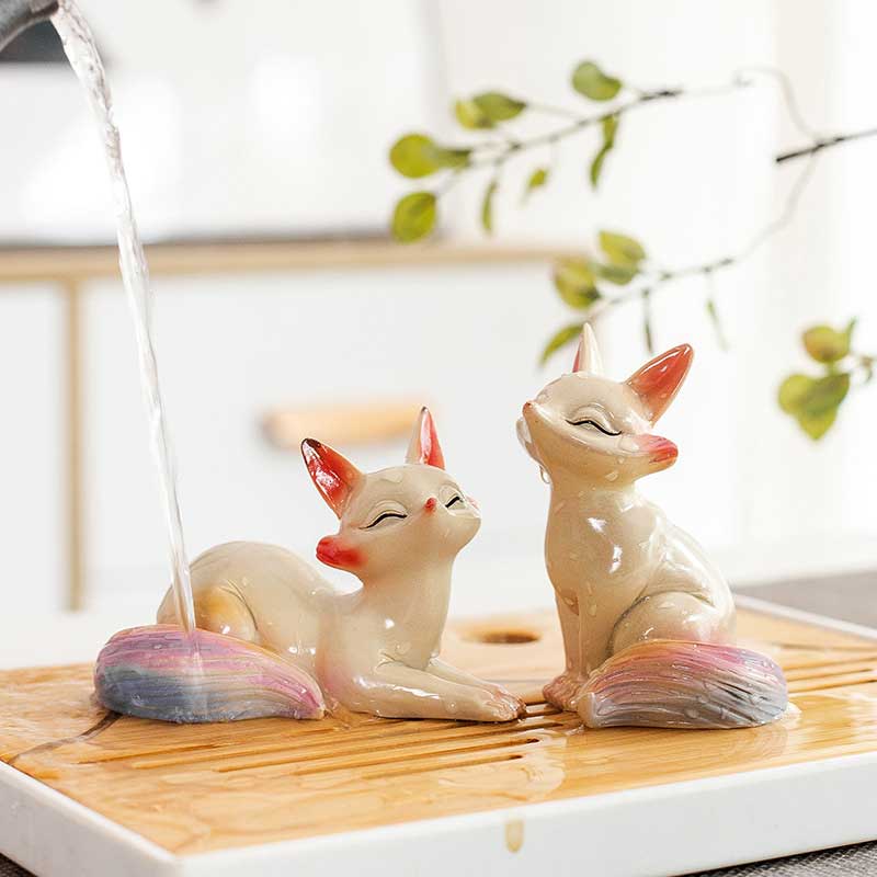 Color Changing Little Fox Tea Pet
