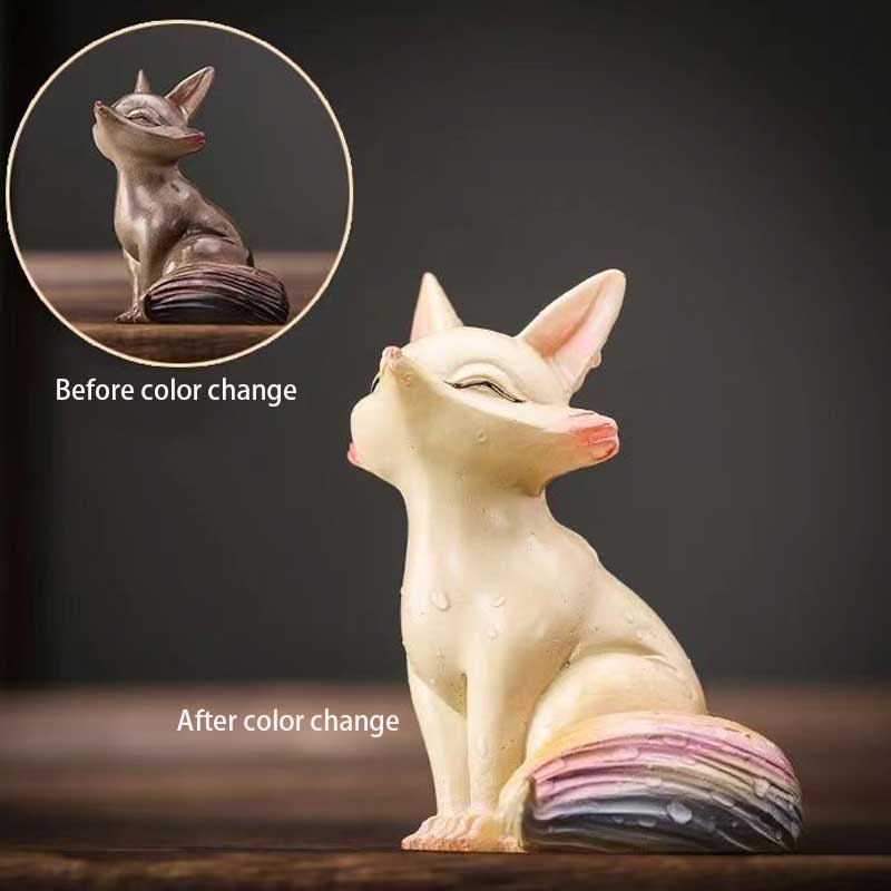 Color Changing Little Fox Tea Pet