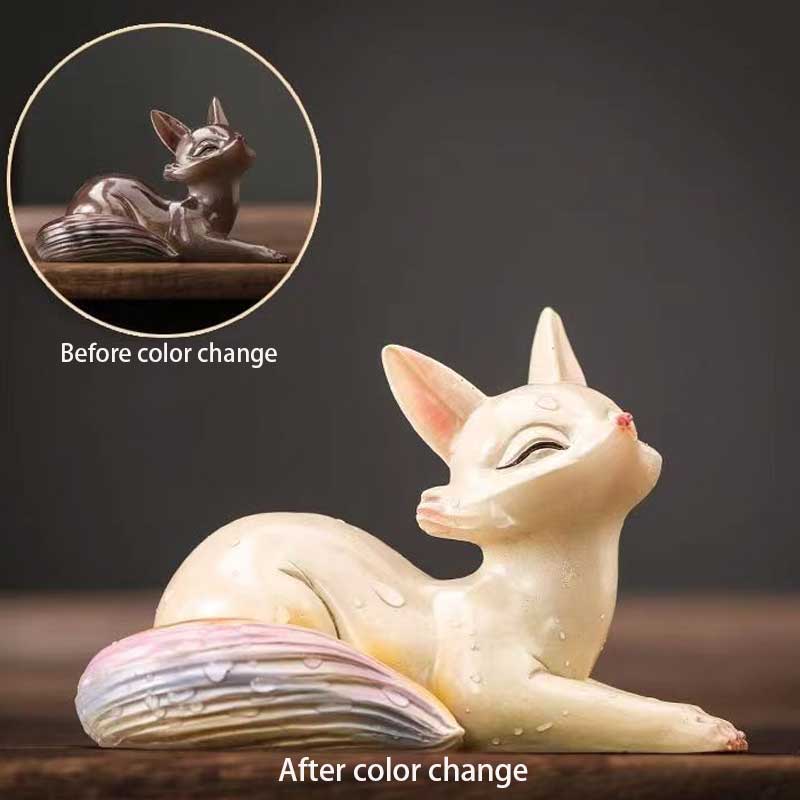 Color Changing Little Fox Tea Pet