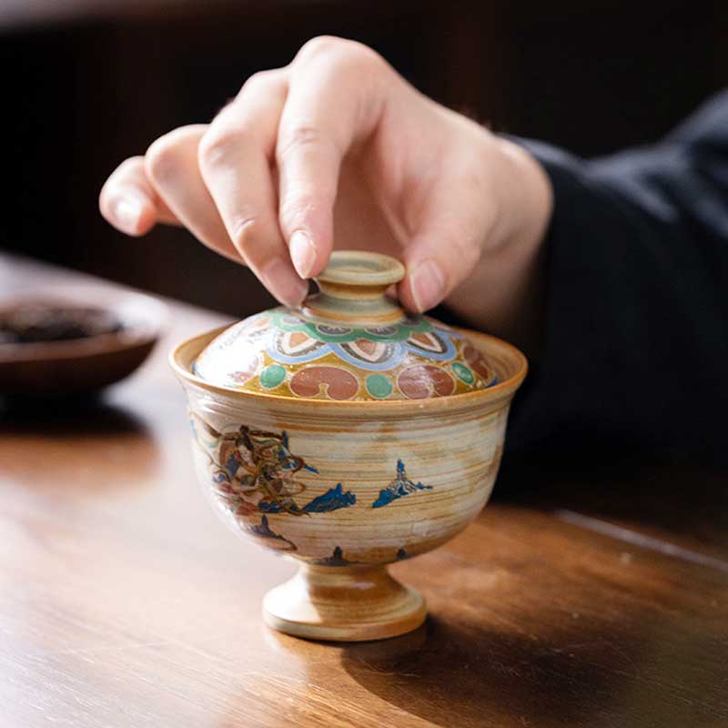 Dunhuang Feitian Ceramic Gaiwan-6