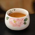 Hand-painted-Relief-Peony-Luohan-Ceramic-Teacup-141ml-1