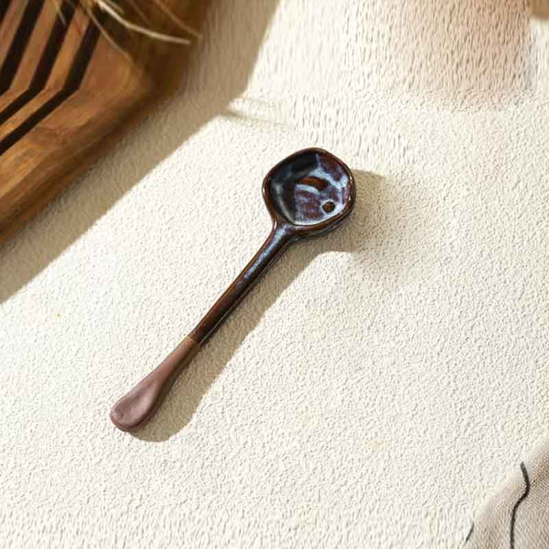 Handmade Ceramic Vintage Coffee Spoon-11