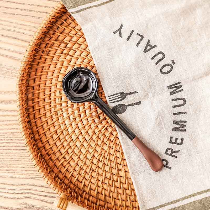 Handmade Ceramic Vintage Coffee Spoon-9