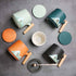 Landscape Ceramic Tea Cup Mug with Tea Strainer-3