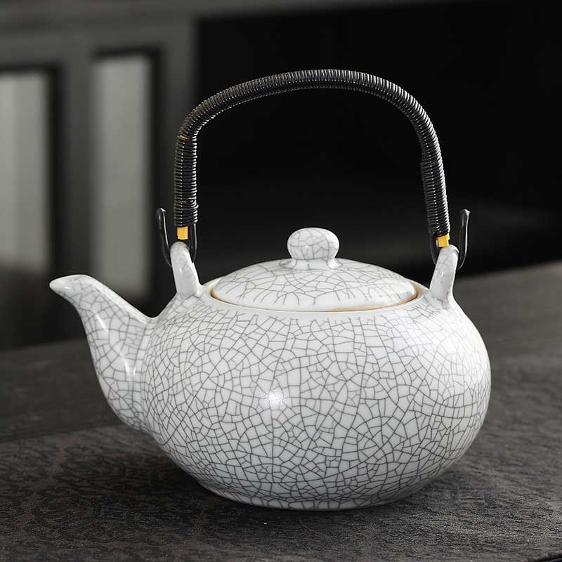 Large-capacity-Crackle-Glaze-Ceramic-Swing-handle-Teapot-with-Strainer-moon-white-1
