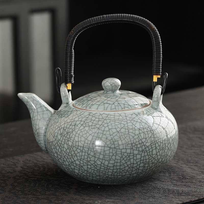 Large-capacity-Crackle-Glaze-Ceramic-Swing-handle-Teapot-with-Strainer-pink-green-1