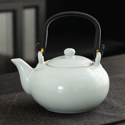 Large-capacity-Crackle-Glaze-Ceramic-Swing-handle-Teapot-with-Strainer-sky-blue
