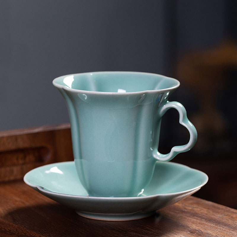 Longquan-Celadon-Coffee-Cup-and-Saucer-Set-1