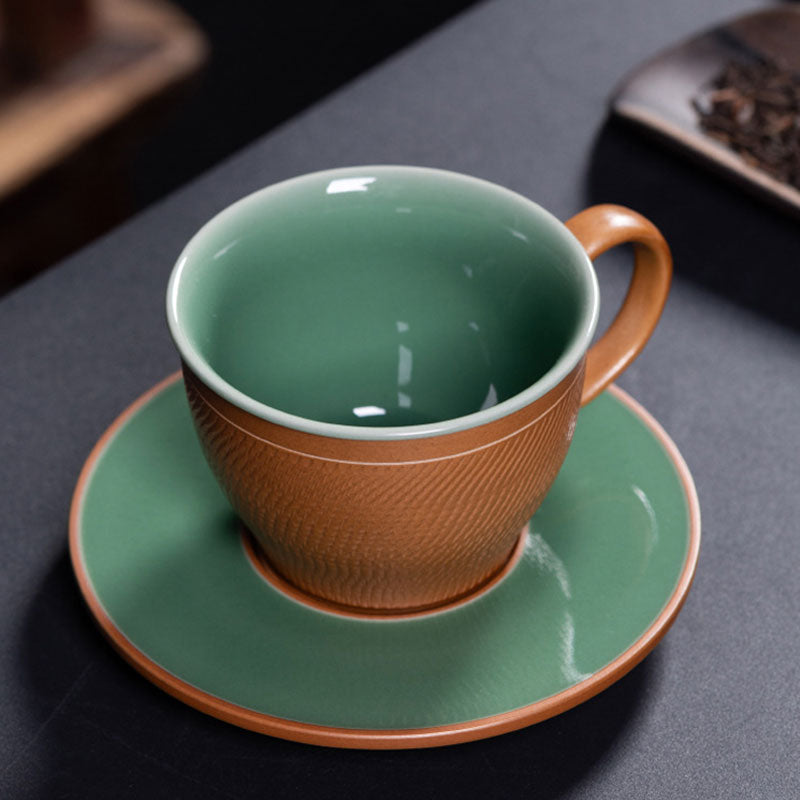 Longquan-Celadon-Handmade-Jumping-Knife-Pattern-Ceramic-Coffee-Cup-and-Saucer-Set-5