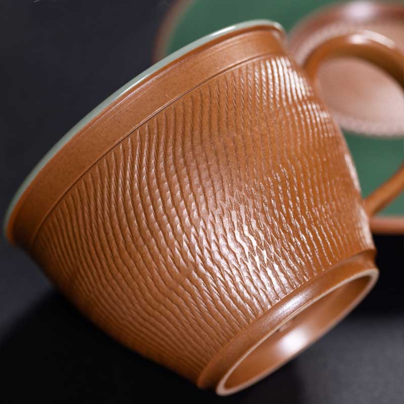 Longquan-Celadon-Handmade-Jumping-Knife-Pattern-Ceramic-Coffee-Cup-and-Saucer-Set-6
