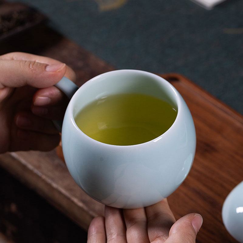 Longquan-Celadon-Lucky-Cat-Ceramic-Coffee-Mug-2