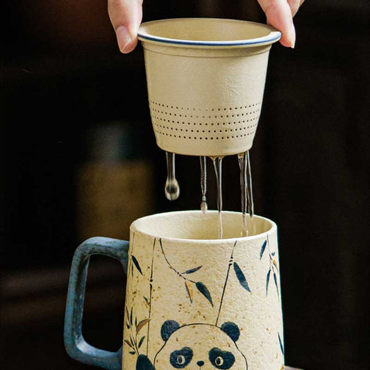 Panda-Playing-with-Bamboo-Ceramic-Tea-Cup-Mug-with-Infuser-and-Lid-350ml-1