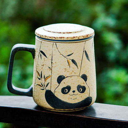 Panda-Playing-with-Bamboo-Ceramic-Tea-Cup-Mug-with-Infuser-and-Lid-350ml-2