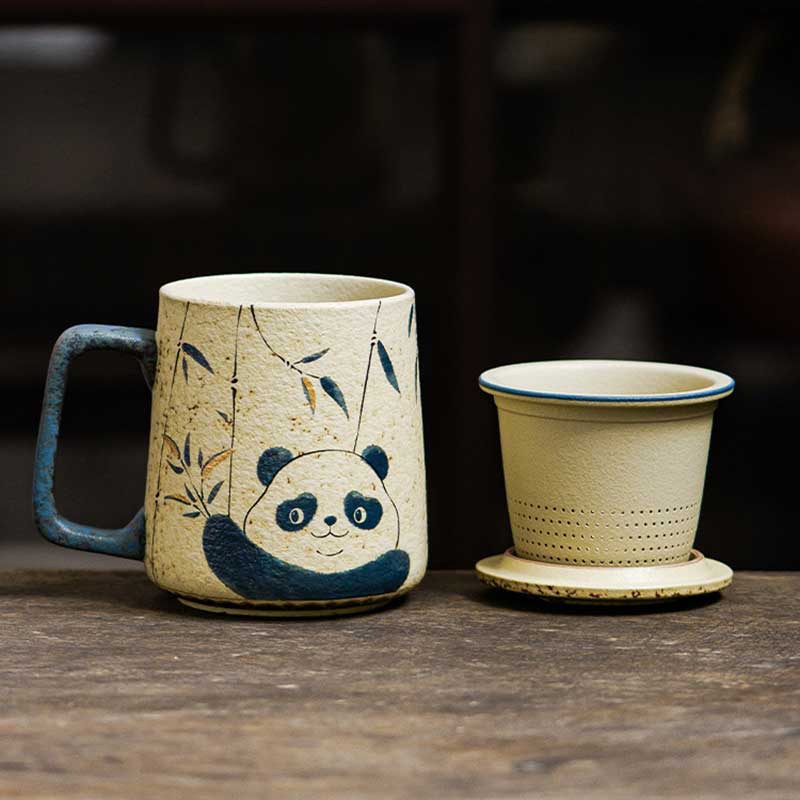 Panda-Playing-with-Bamboo-Ceramic-Tea-Cup-Mug-with-Infuser-and-Lid-350ml-4