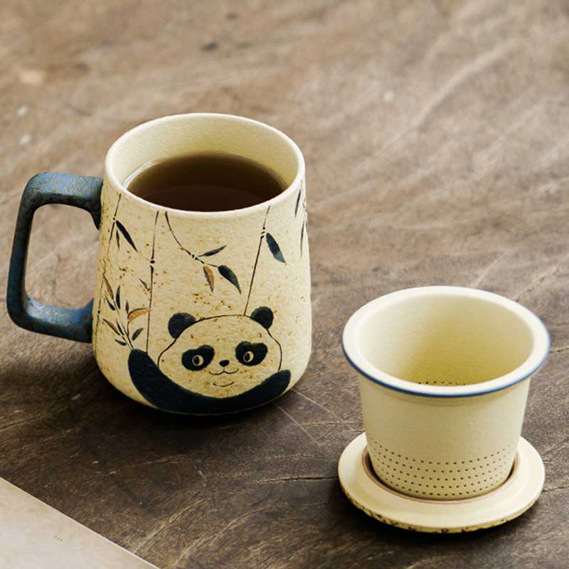 Panda-Playing-with-Bamboo-Ceramic-Tea-Cup-Mug-with-Infuser-and-Lid-350ml-5