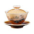 Pearlescent Hand-painted Ceramic Gaiwan-3
