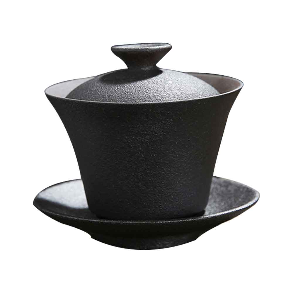 Retro Handmade Ceramic Gaiwan-2