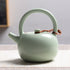 Ru-Kiln-Ceramic-Teapot-With-Handle-pea-green