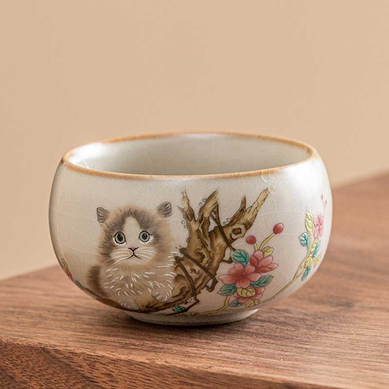 Ru-Ware-Cat-Luohan-Ceramic-Tea-Cup-1