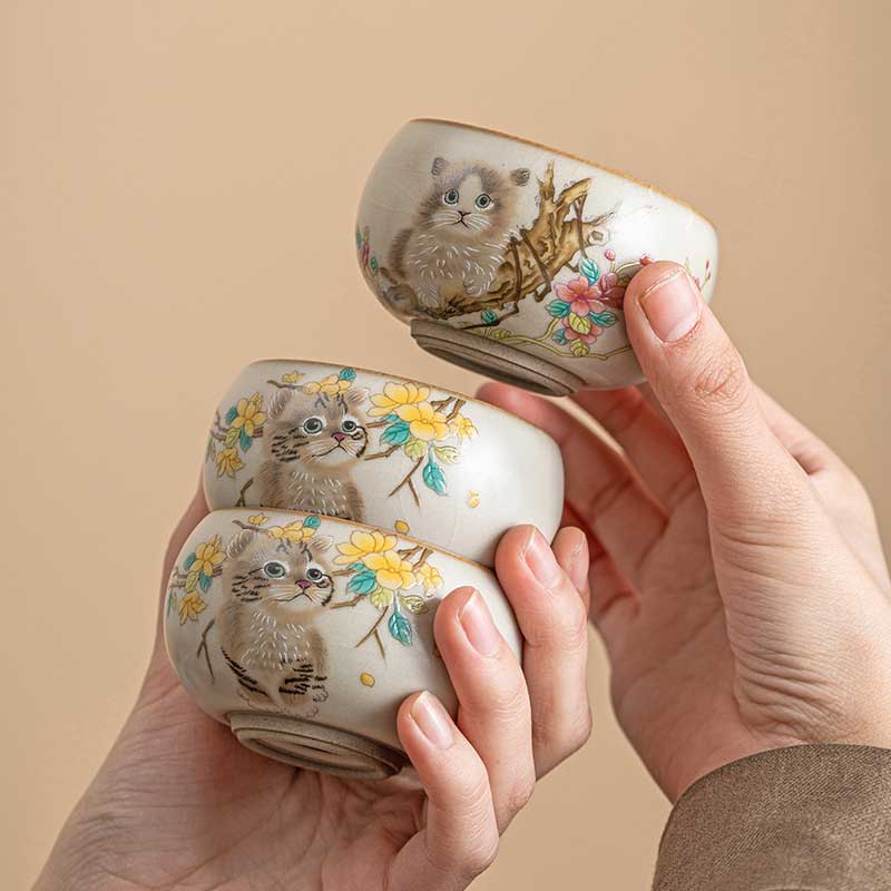 Ru-Ware-Cat-Luohan-Ceramic-Tea-Cup-2