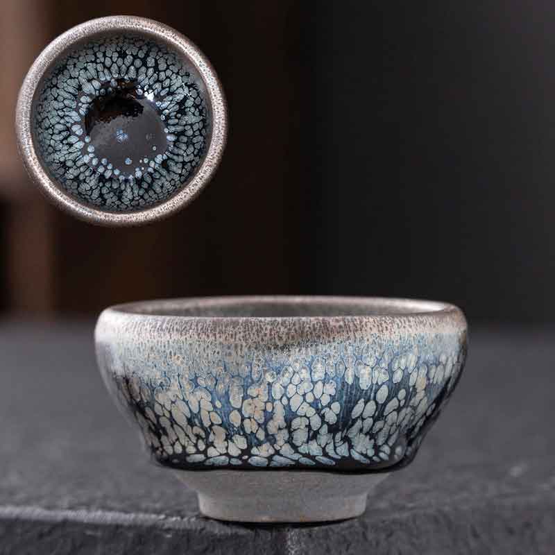 Small Oil Drops Tenmoku Jian Bowl Tea Cup-5