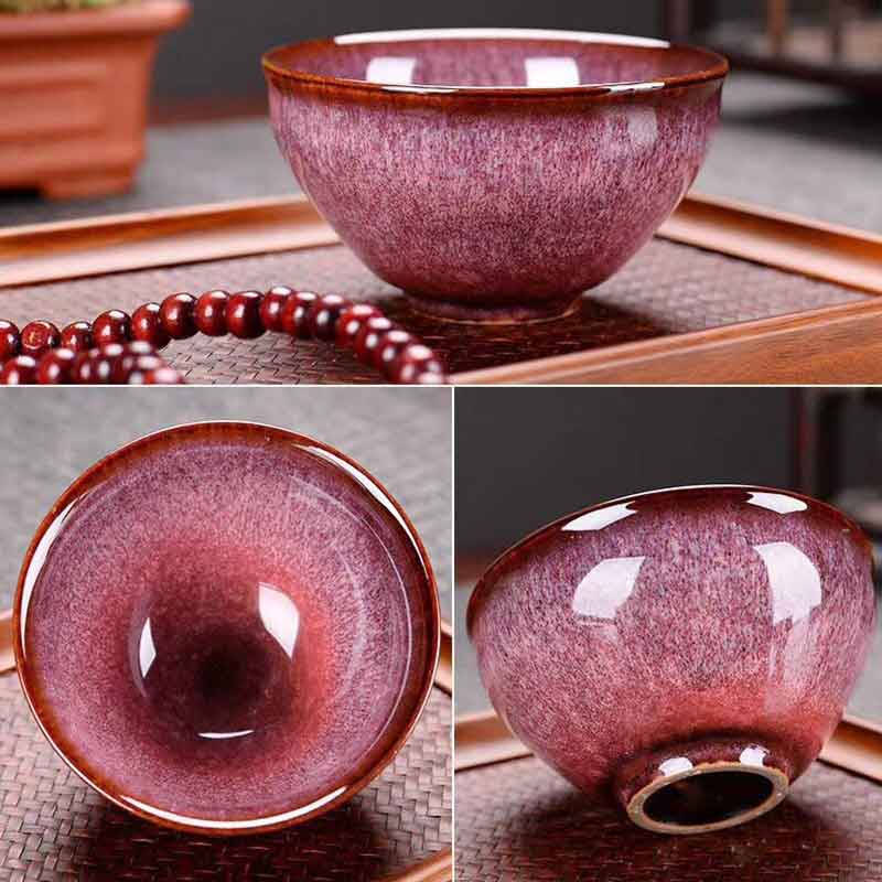 Tenmoku Jian Bowl Handmade Ceramic Tea Cup-1