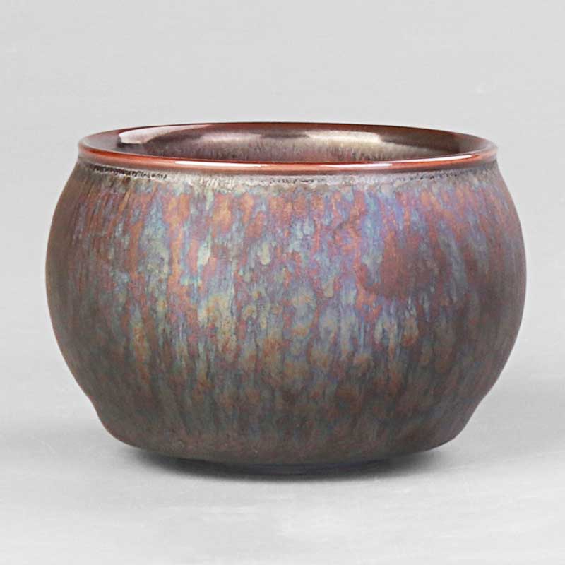 Tenmoku Master Jian Ware Ceramic Tea Cup-5