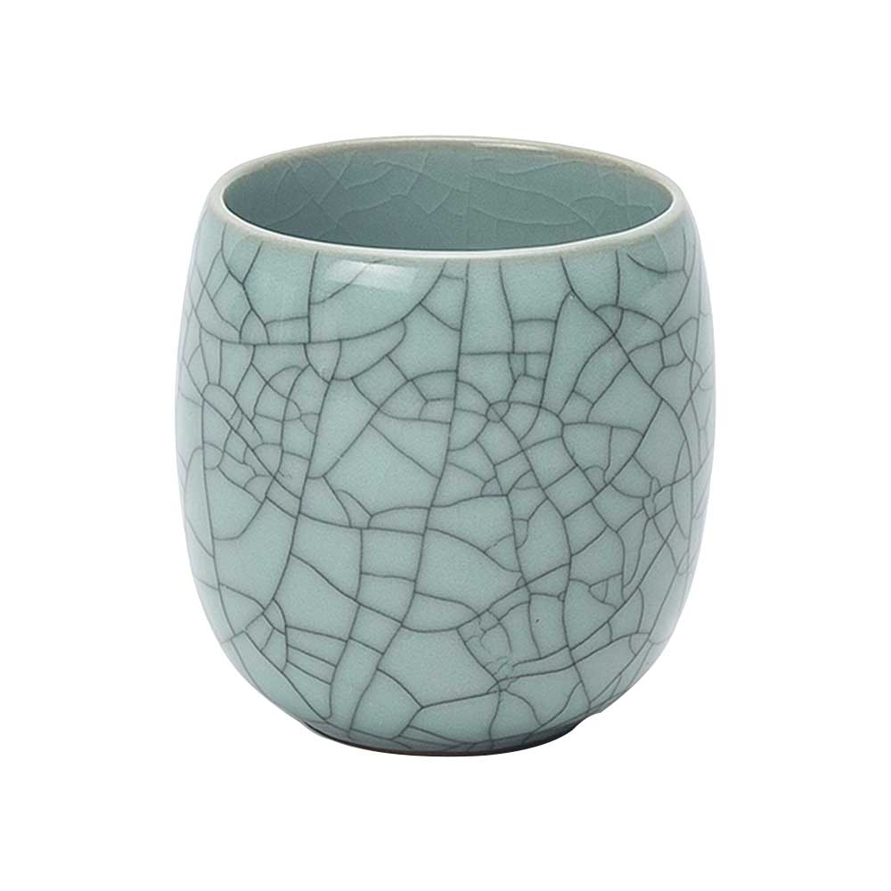 Ceramic Tea Cup with Crackles-1