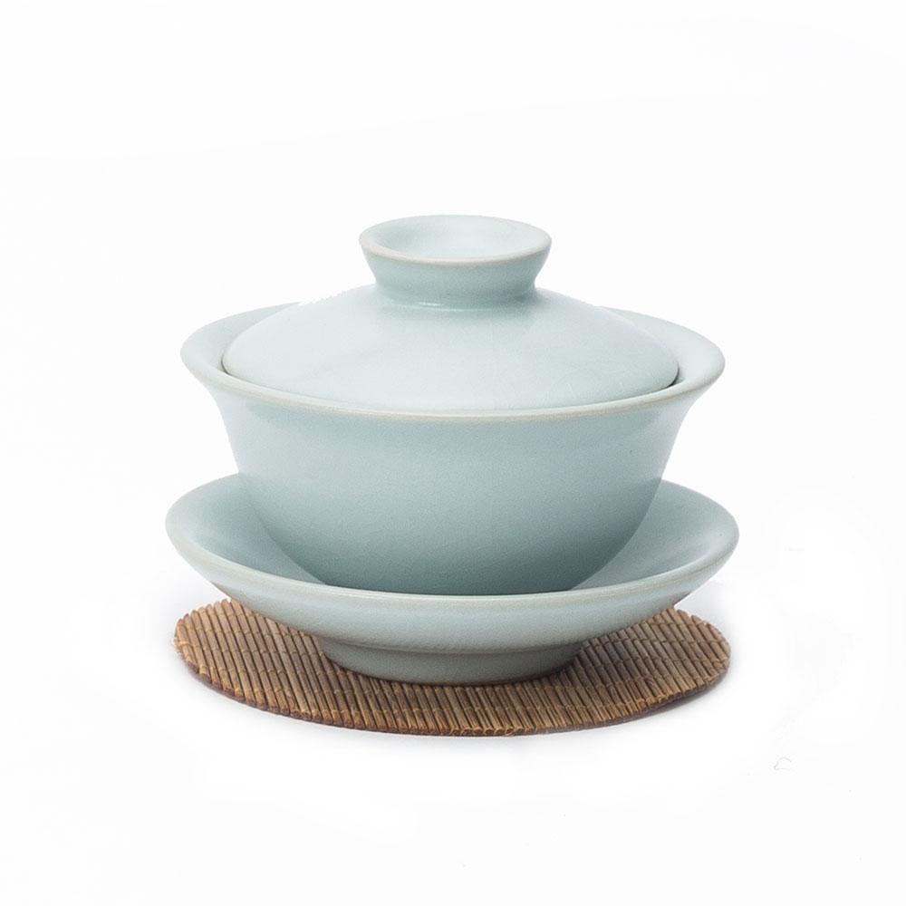 Chinese Antique and Grace Ceramic Gaiwan Tea Set - Ajiangoods