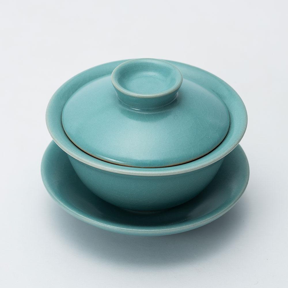 Chinese Antique and Grace Ceramic Gaiwan Tea Set - Ajiangoods