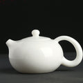 Dehua Kiln Xishi Ceramic Tea Pot-3