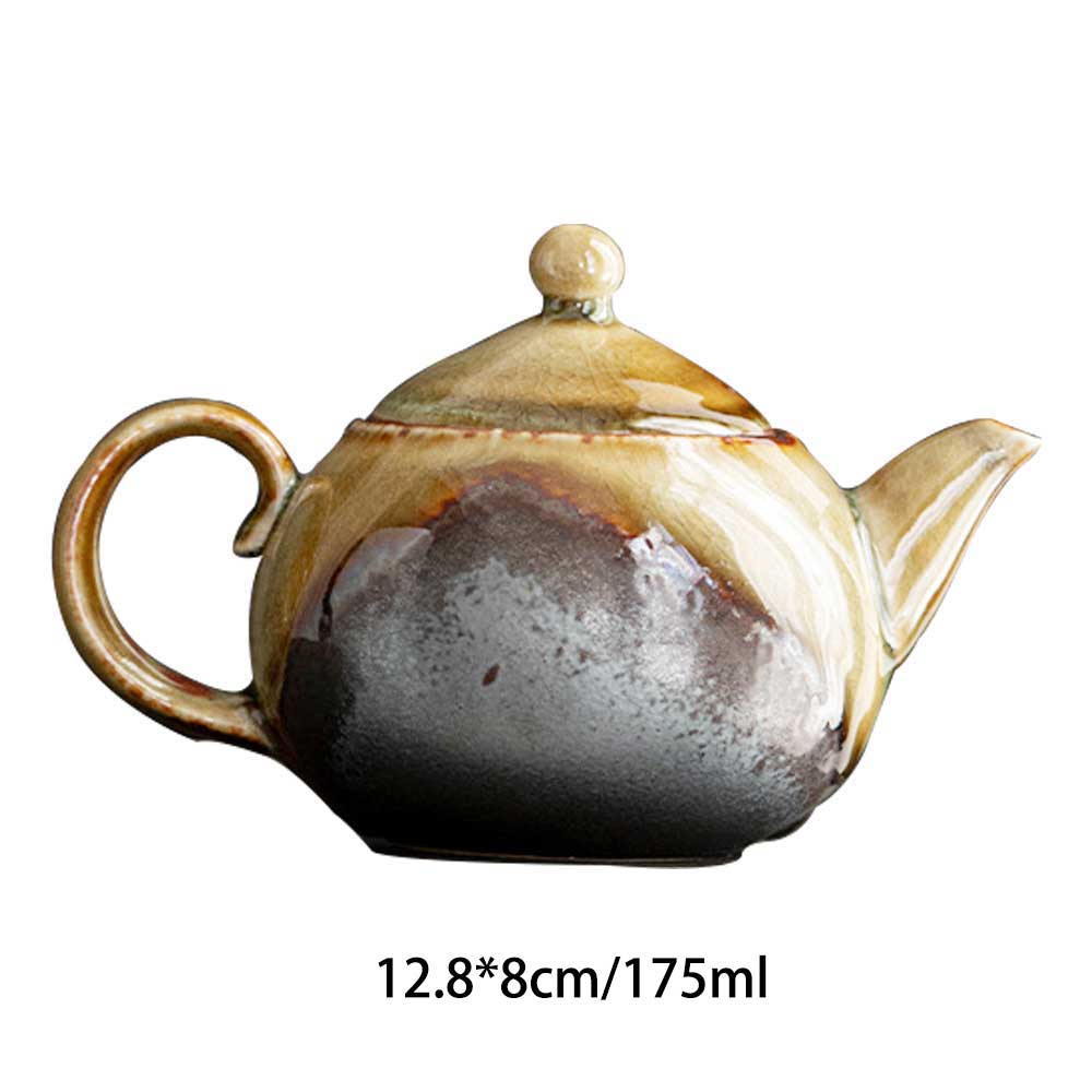 Firewood Ceramic Tea Pot