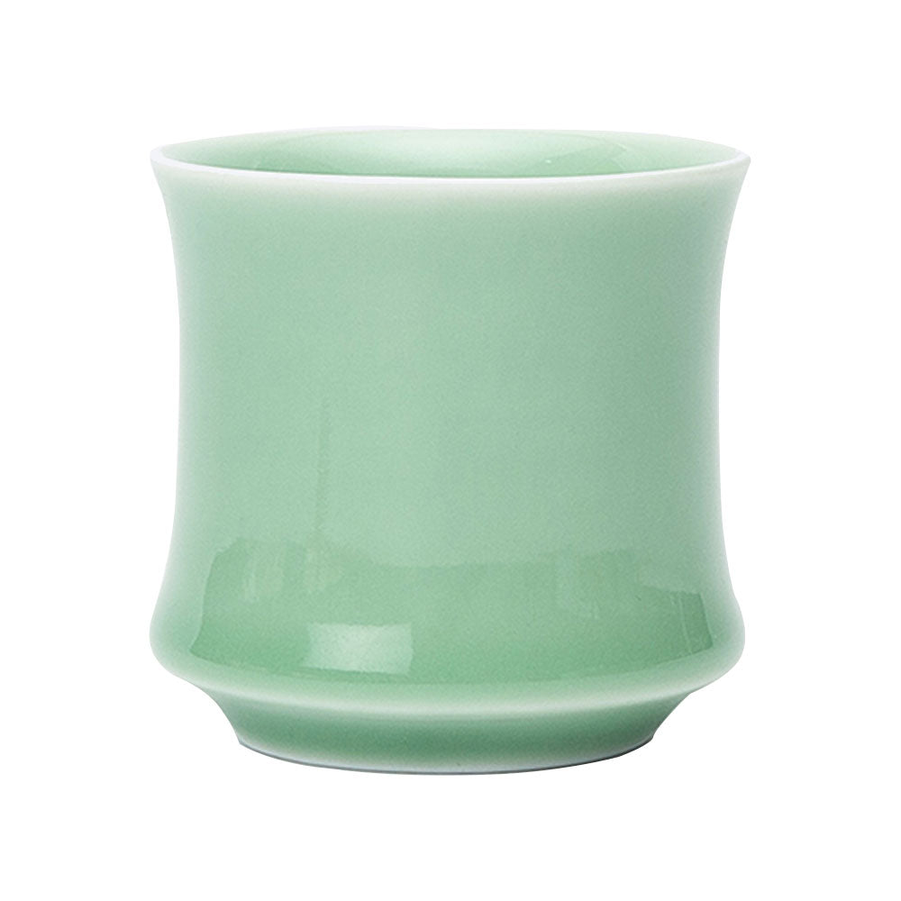 Longquan Kiln Bamboo Ceramic Tea Cup-1