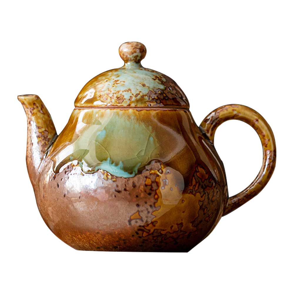 Pear Shaped Ceramic Tea Pot-1