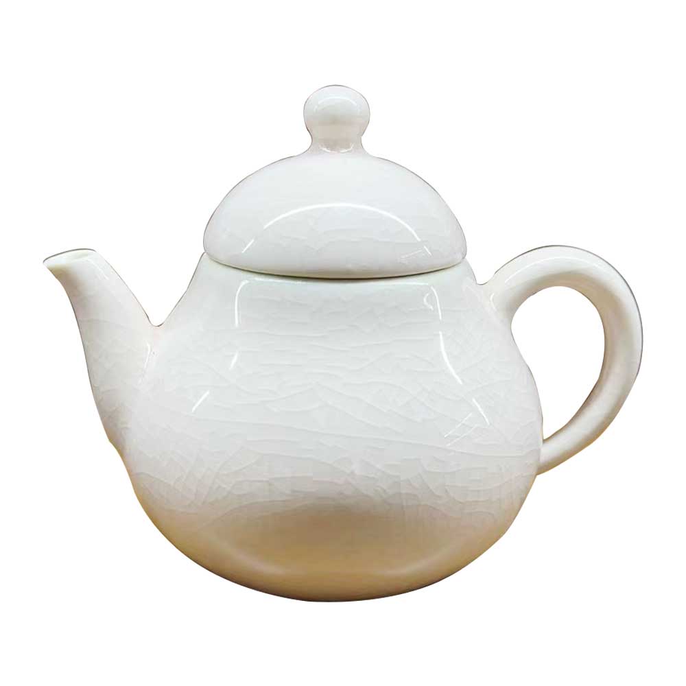 Pear Shaped Ceramic Tea Pot-5